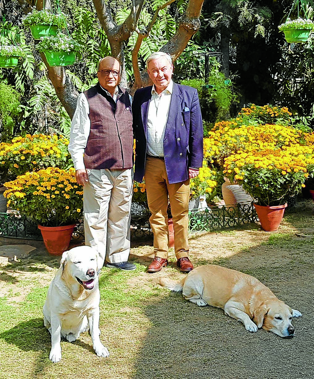 Clergyman and Indian business chief reunited