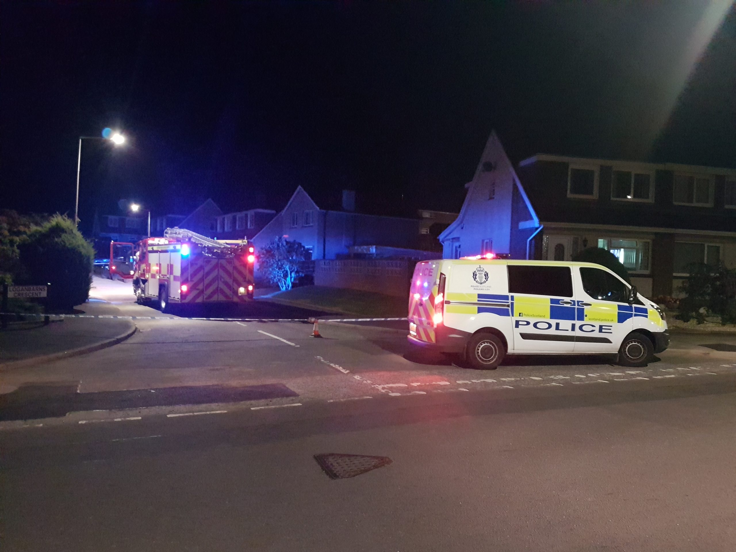 Decontamination after mystery substance infects people