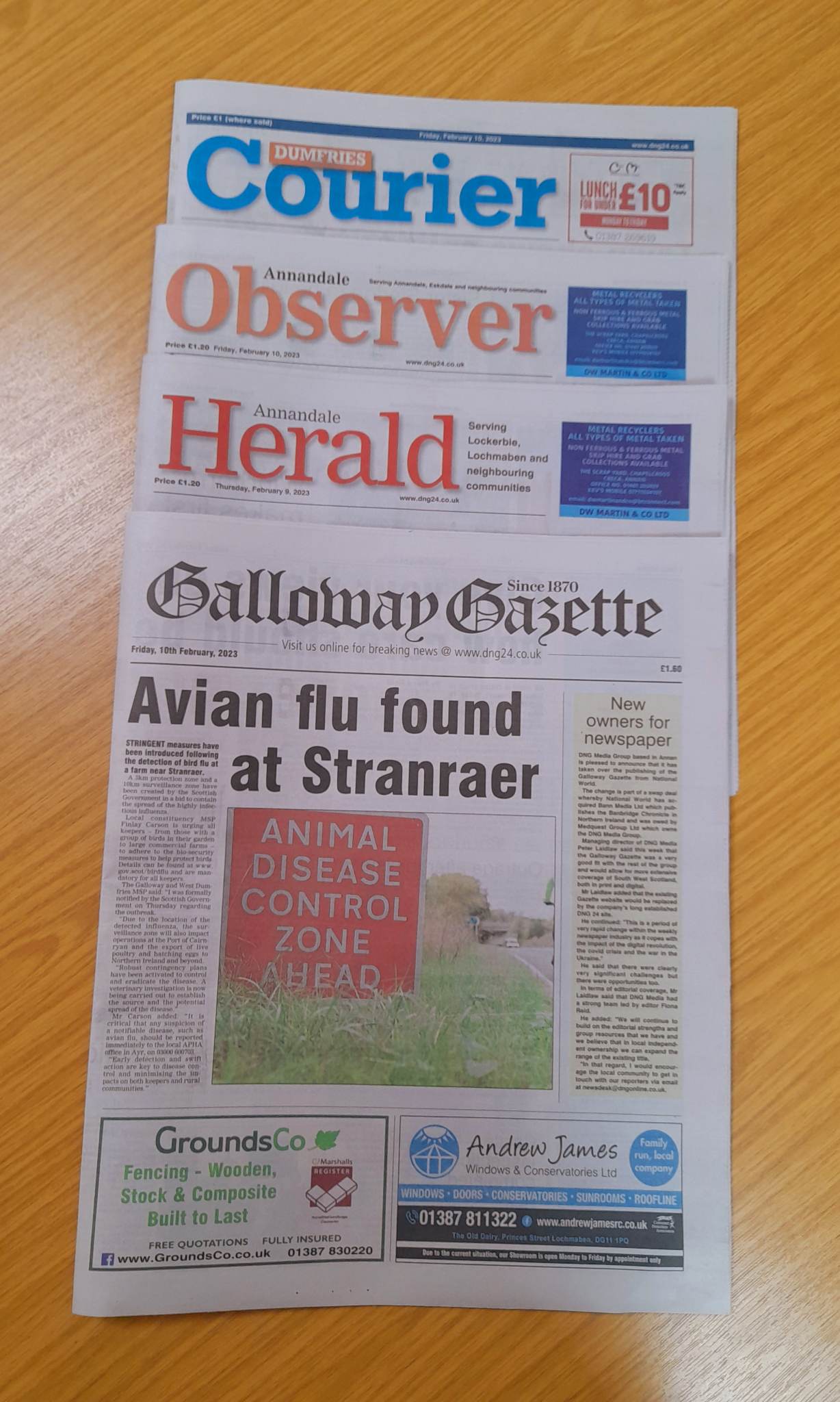 Galloway Gazette joins the DNG group