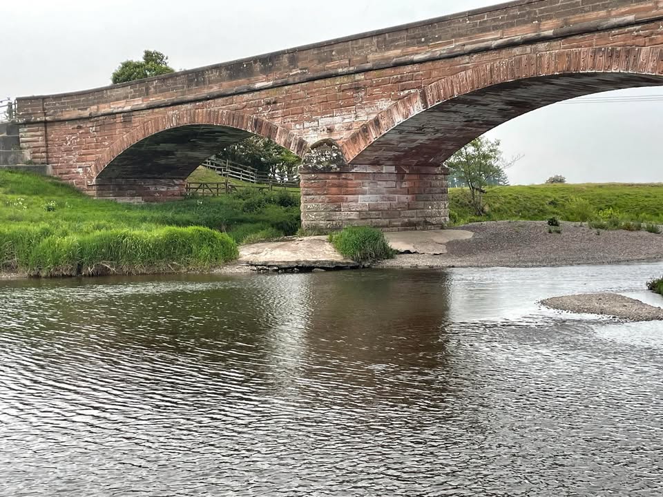 Photos capture low river levels