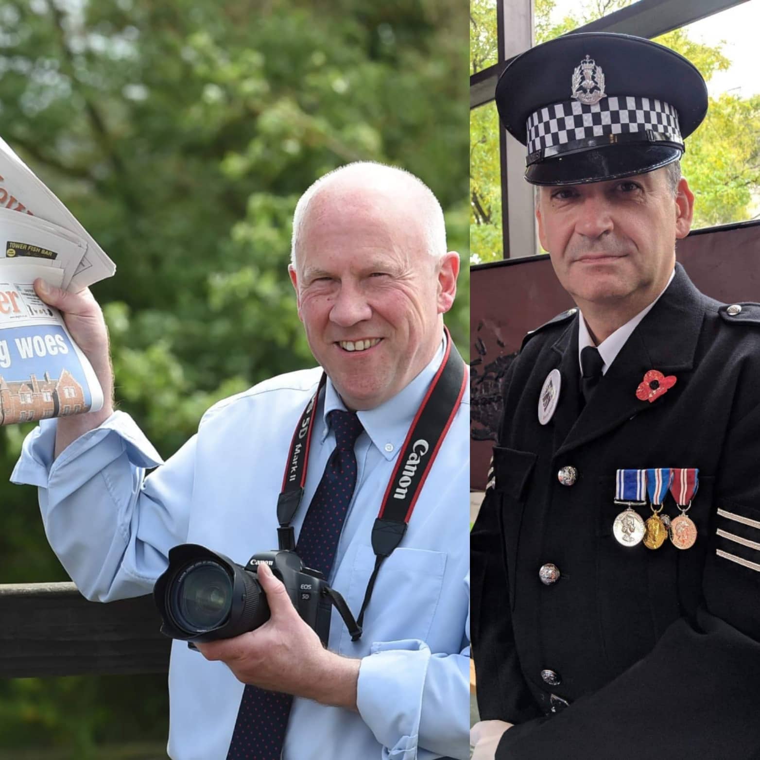 Honours for editor, officer and book boss