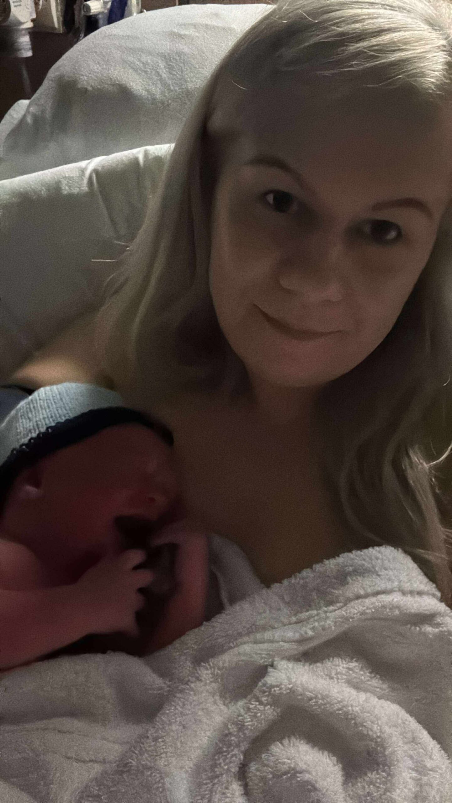 Mum’s baby bliss after nine years of heartache