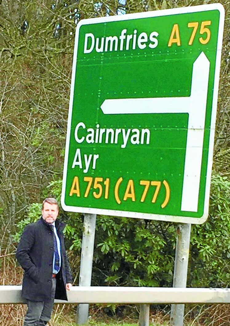 MSP highlights daily 'near misses' on A75