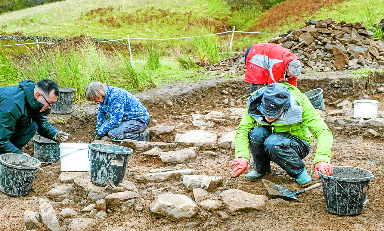 Ancient human remains found near Moffat