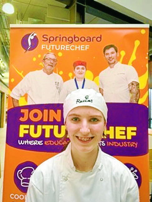 Amelia cooks up a place in the final