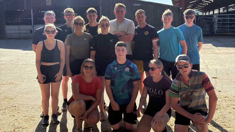 Young farmers take on 24-hour loch run challenge