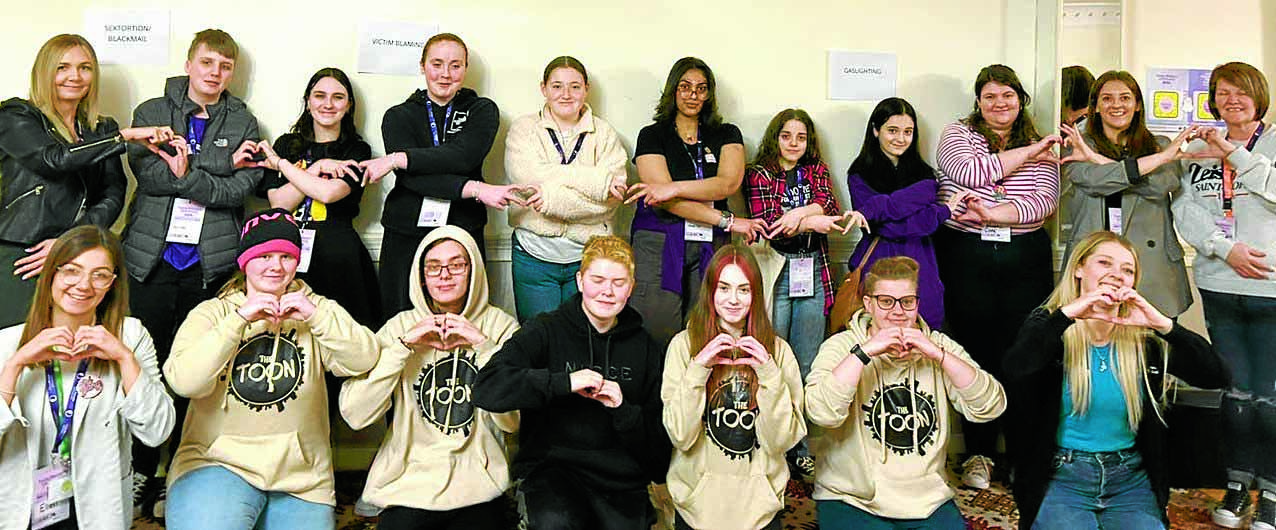 Conference call empowers young women