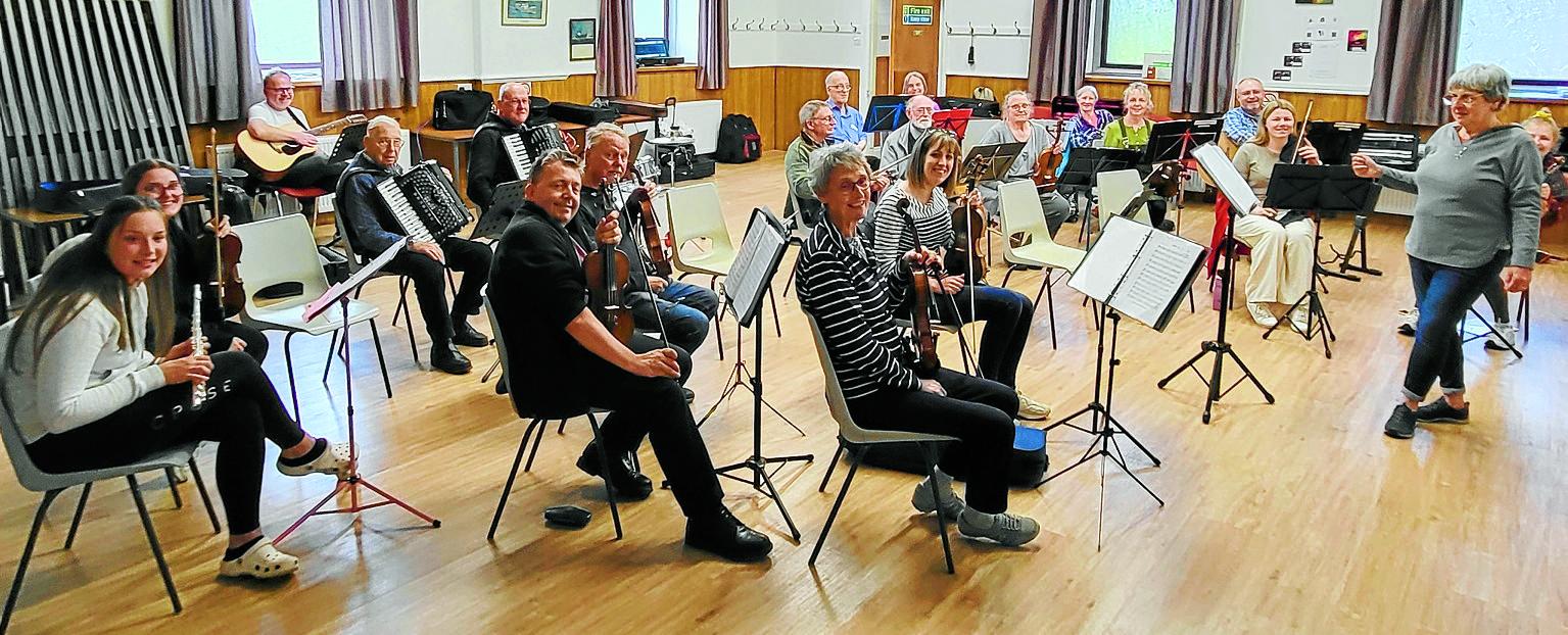 Practice underway for Dumfries charity gig