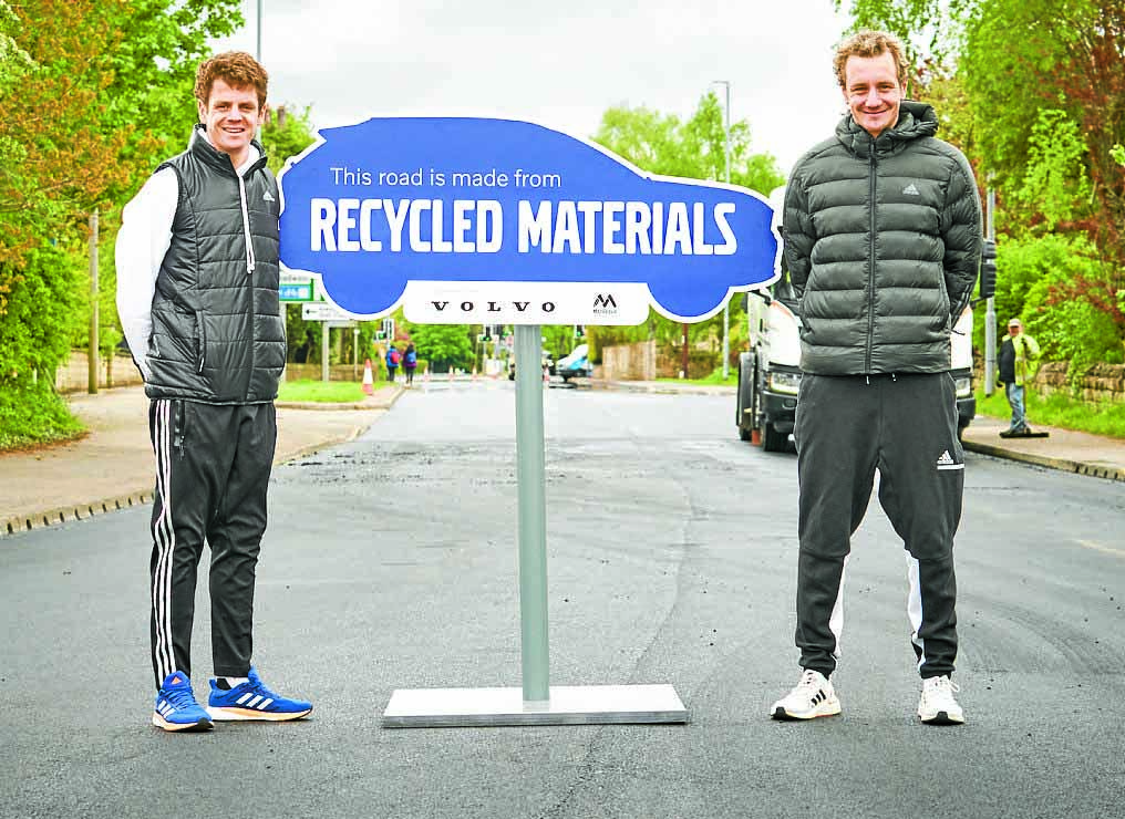 Recycled road gets the Olympic seal of approval