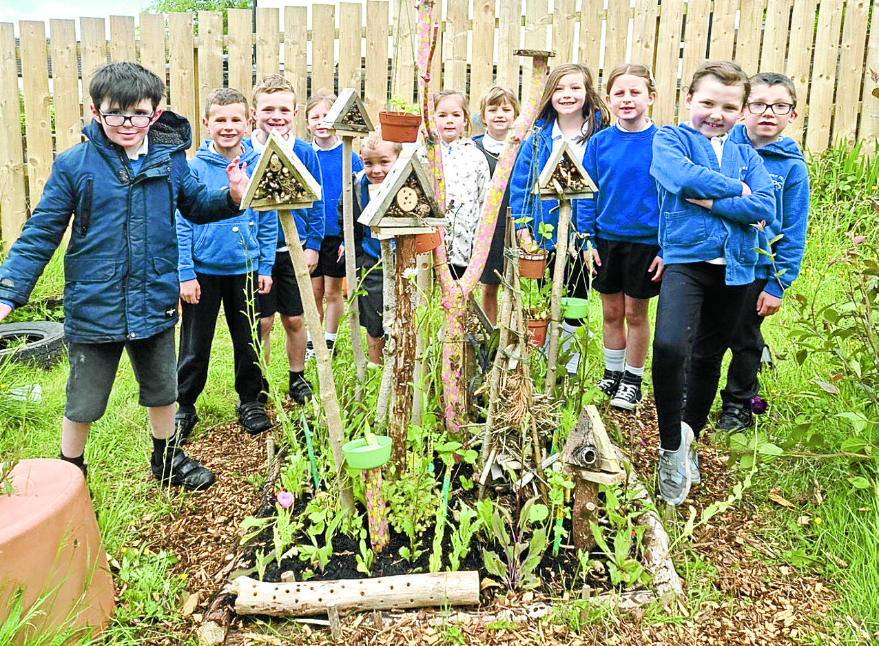 Garden competition glory for pupils
