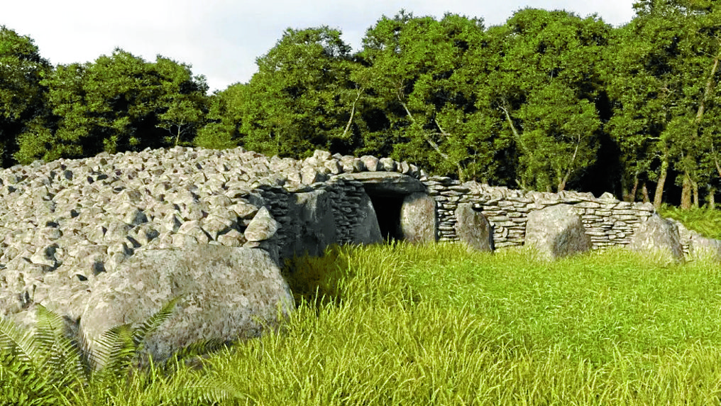 Historic cairn brought back to life