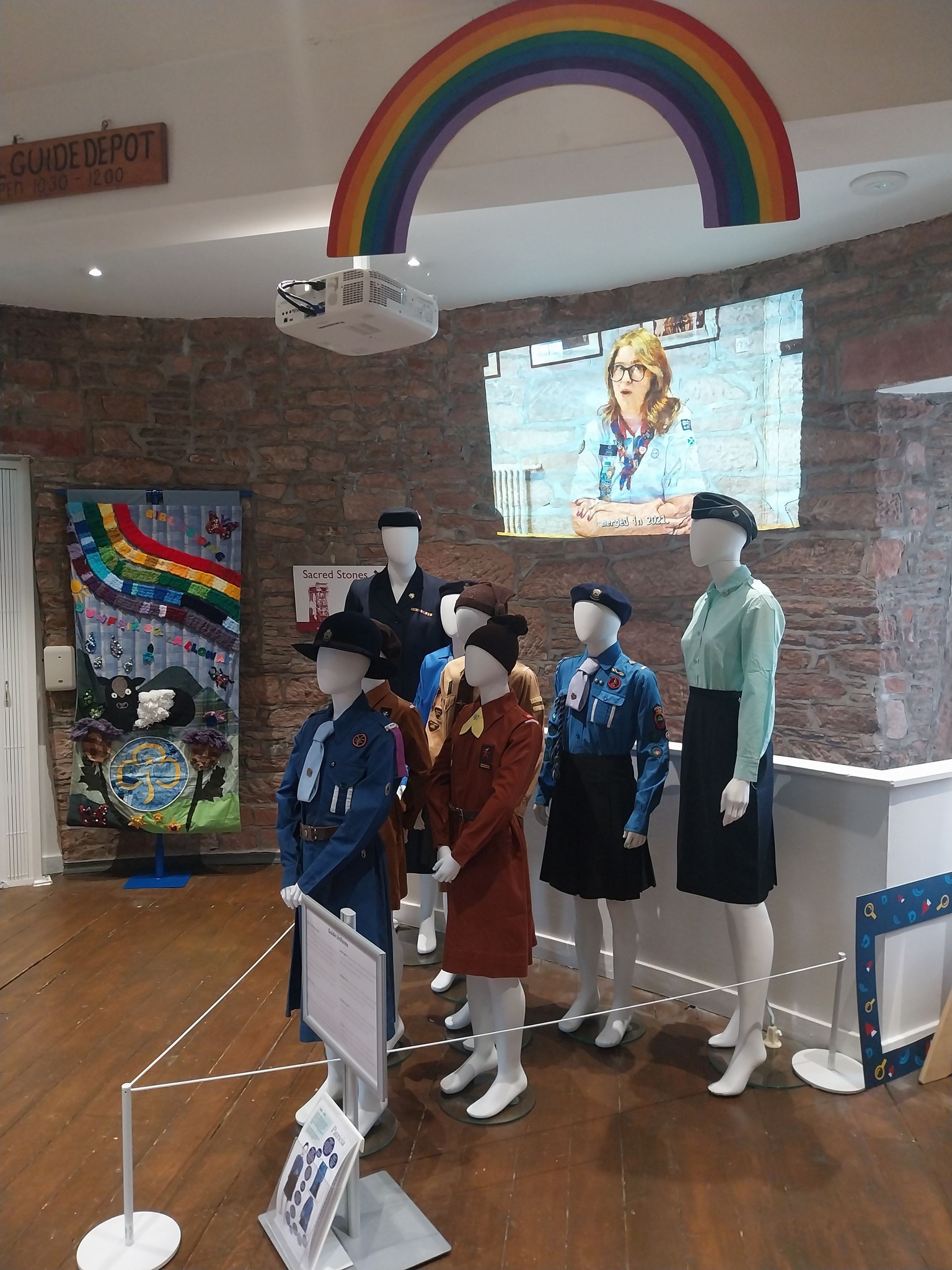 Girl Guiding exhibition opens