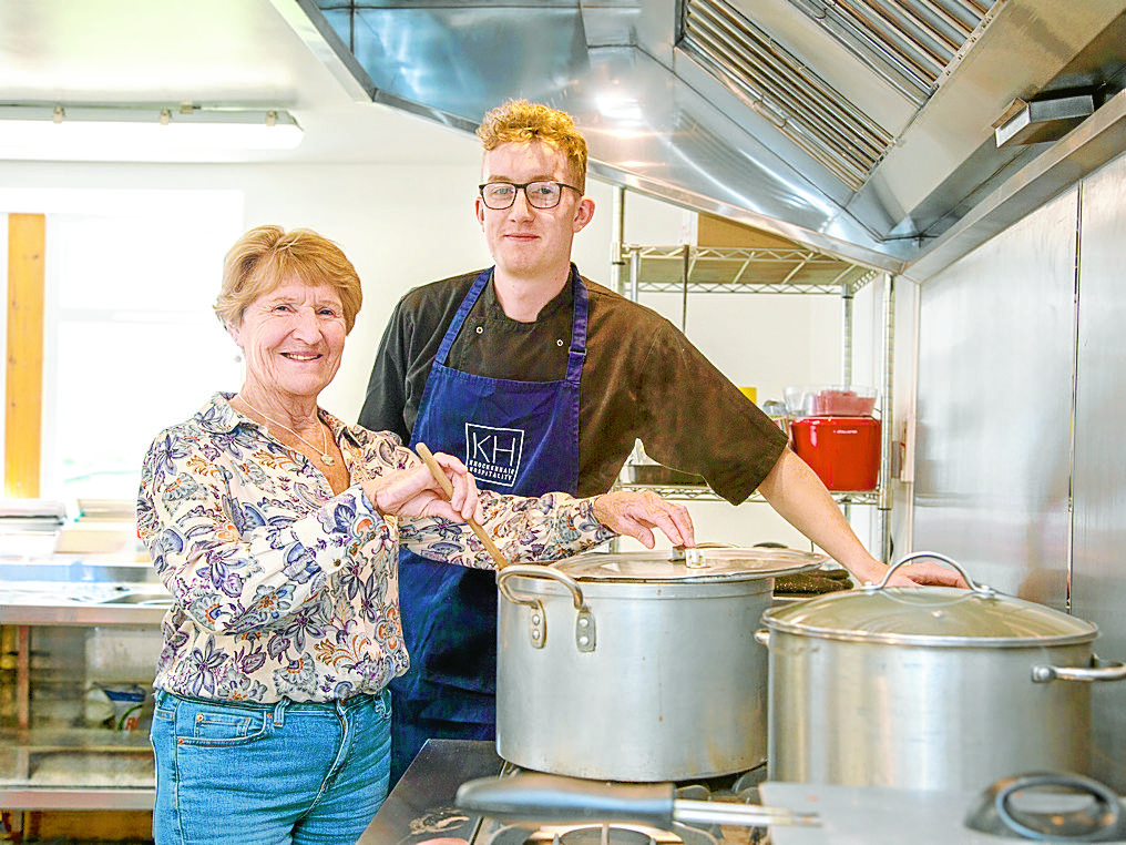Harry takes the reins of family catering business