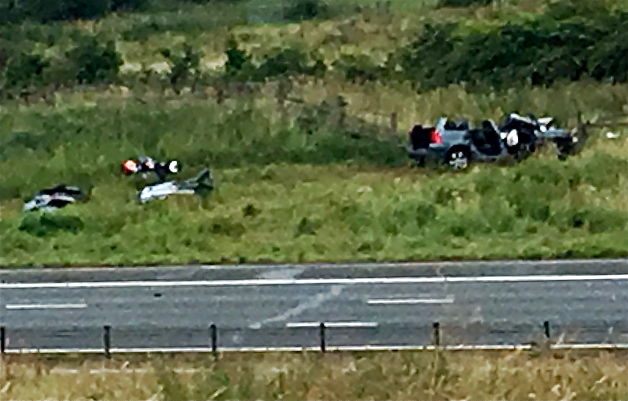 M74 south-bound closed after 'serious' accident