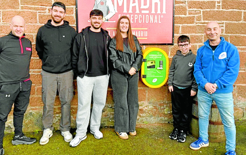 Ian’s defib is up and running after family effort