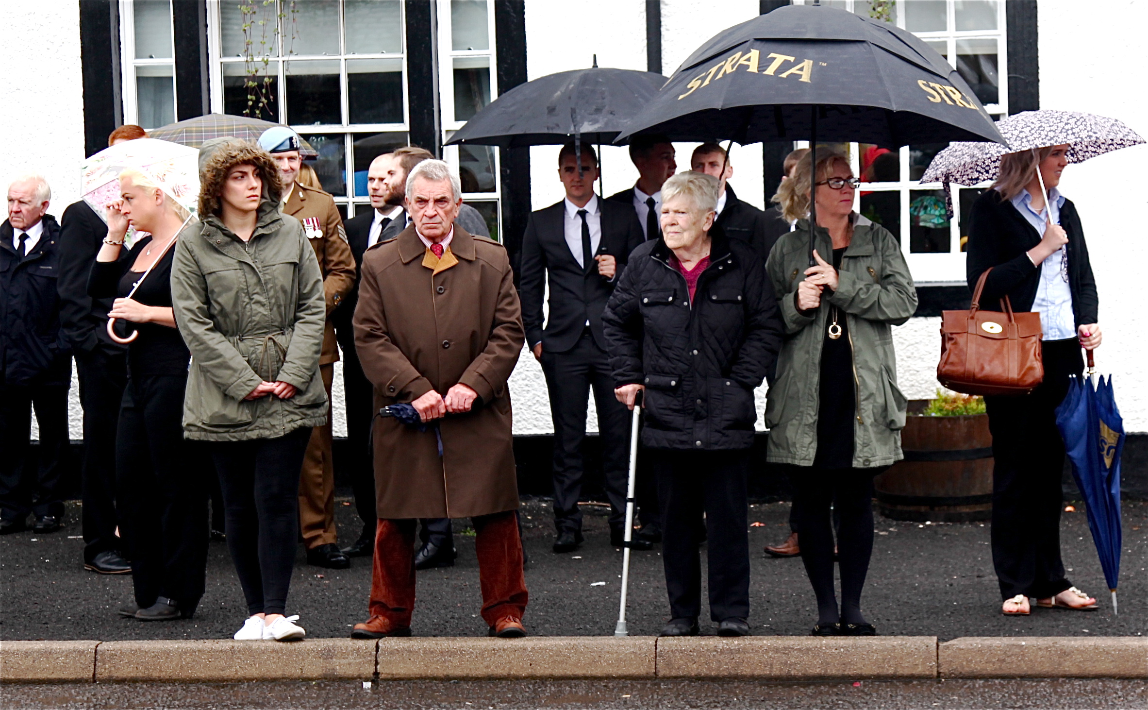 Village bids an emotional farewell