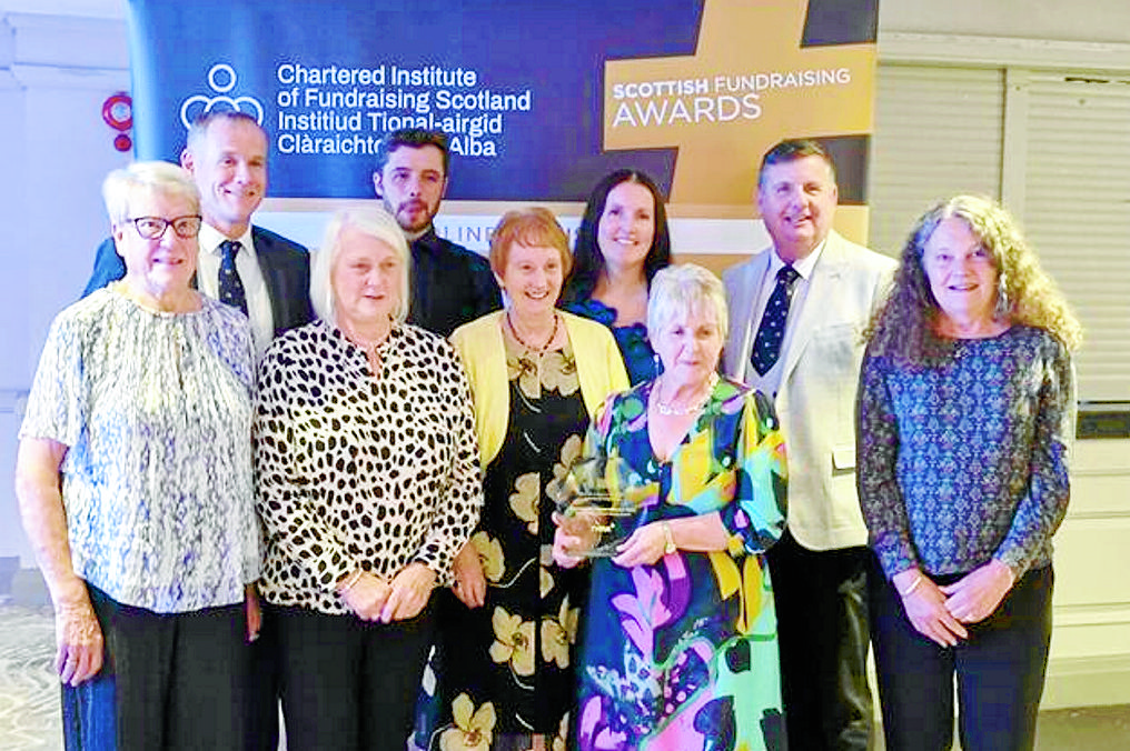 Fundraising work recognised