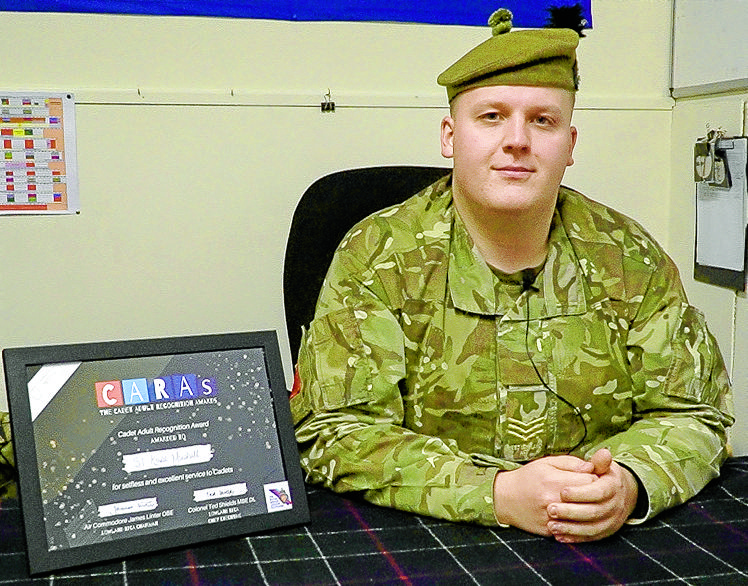 Cadet leader praised