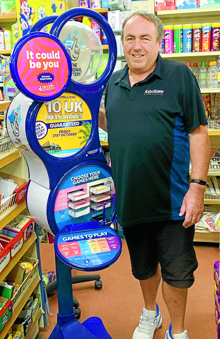 Lottery joy for Stranraer store
