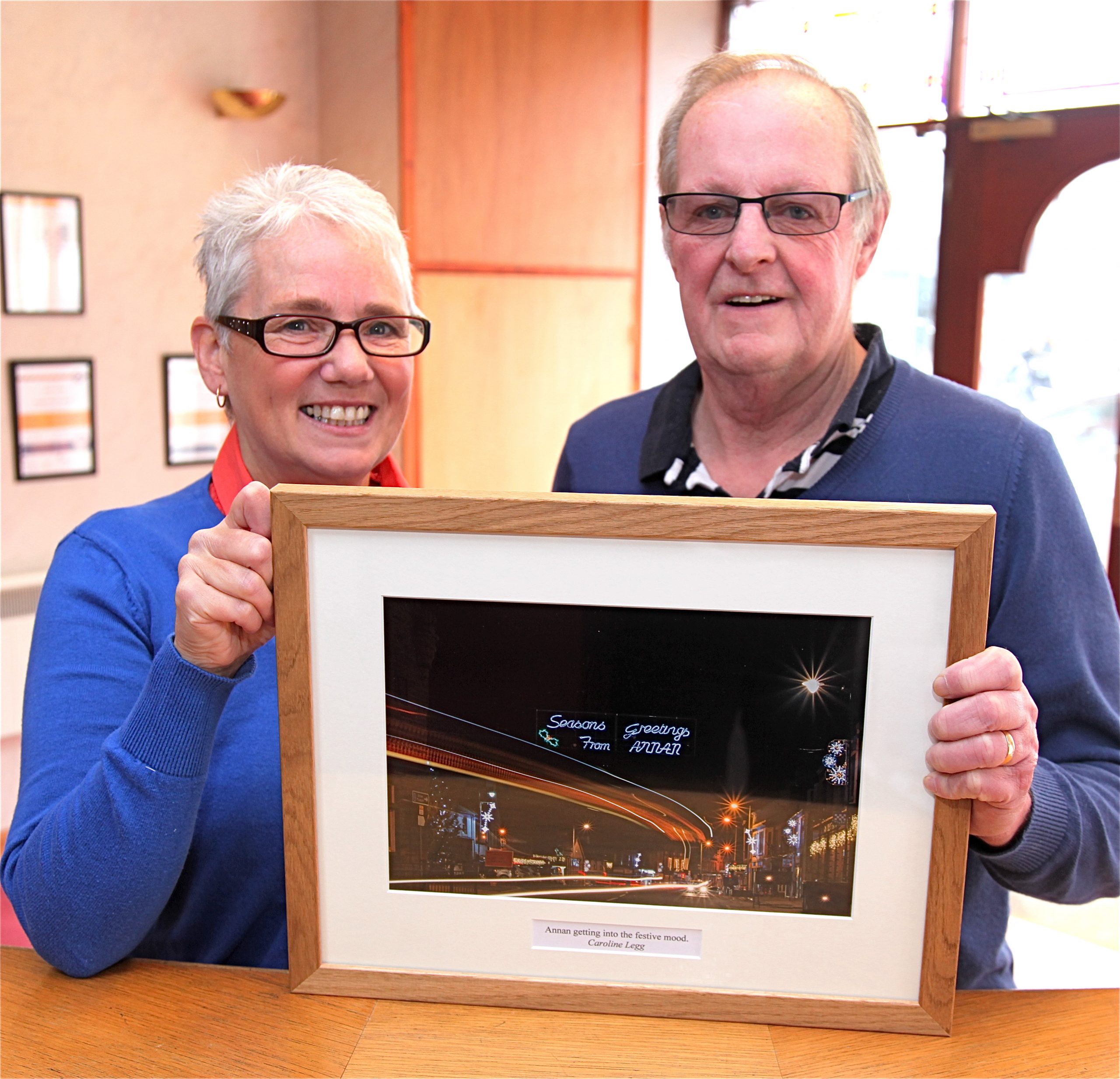 Town shines a light on festive season