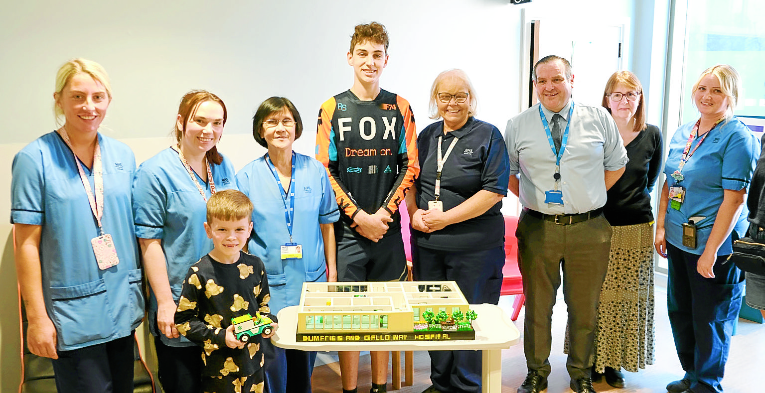 Lego model aims to help young hospital patients