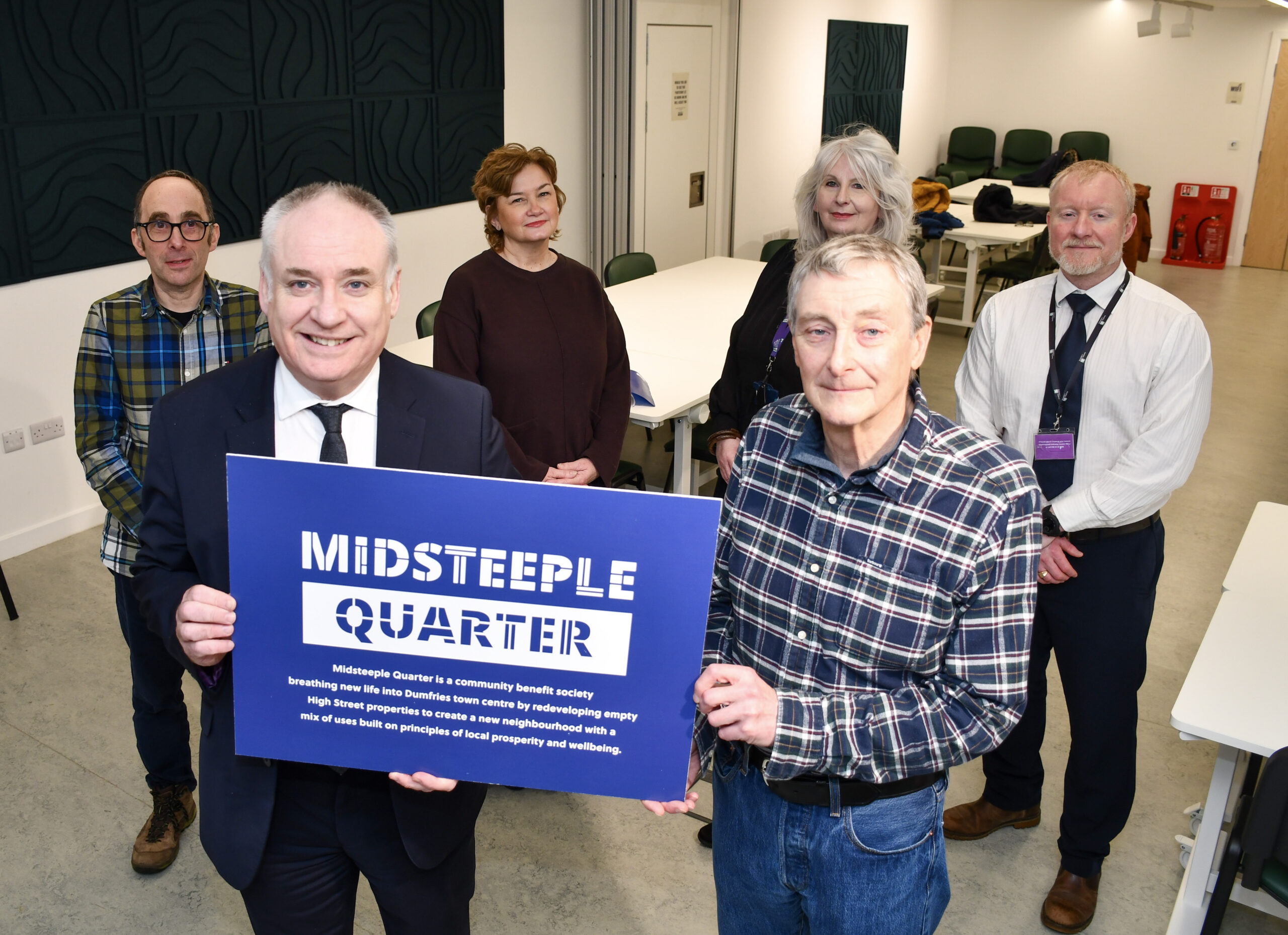 Minister hails investment in Midsteeple Quarter