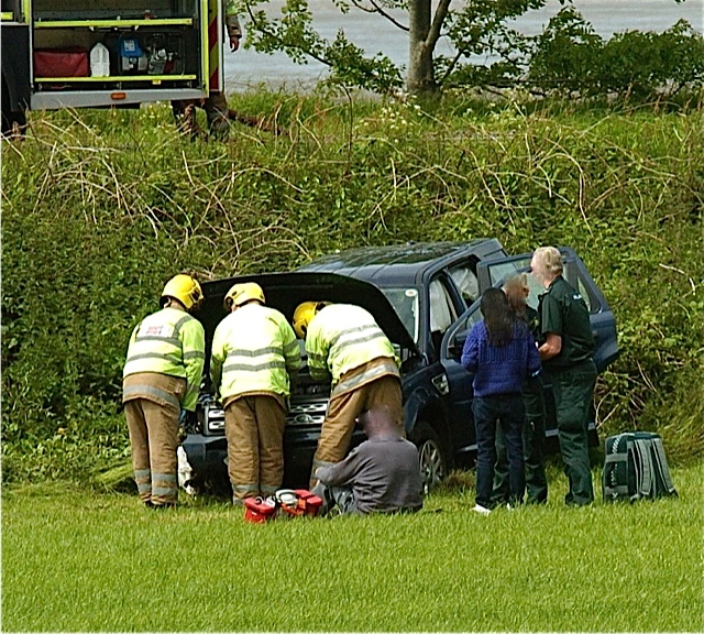 Biker in fatal A75 accident named