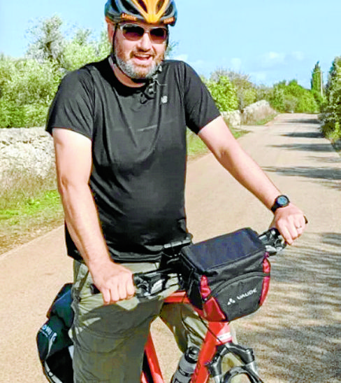 Dumfries stop planned by charity cyclist