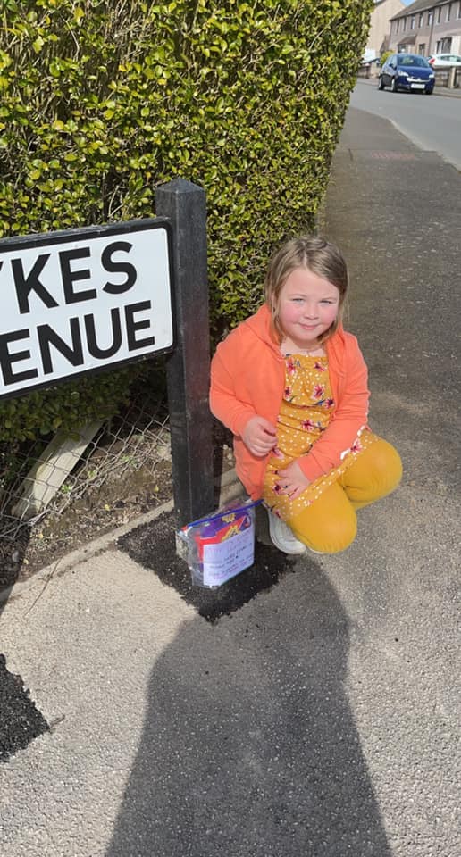 Kind-hearted Olivia sets up egg hunt