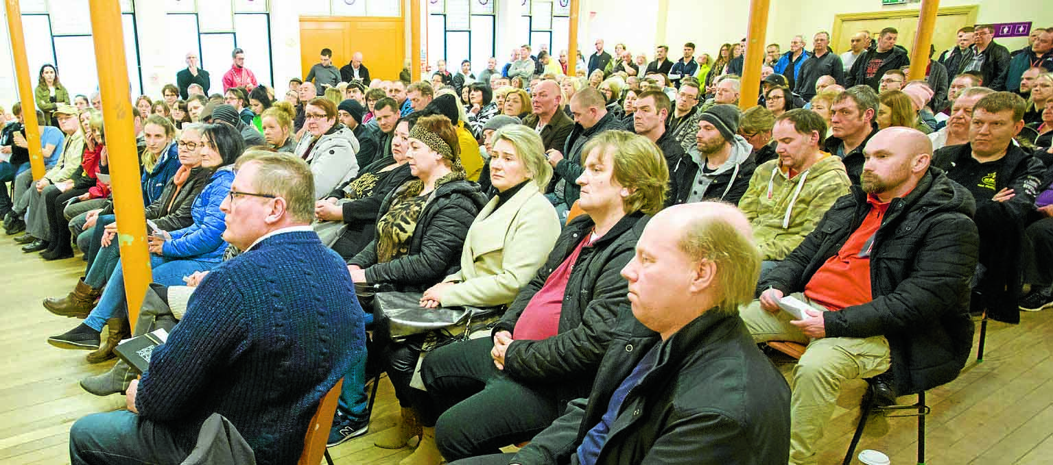 Meeting staged in jobs crisis town