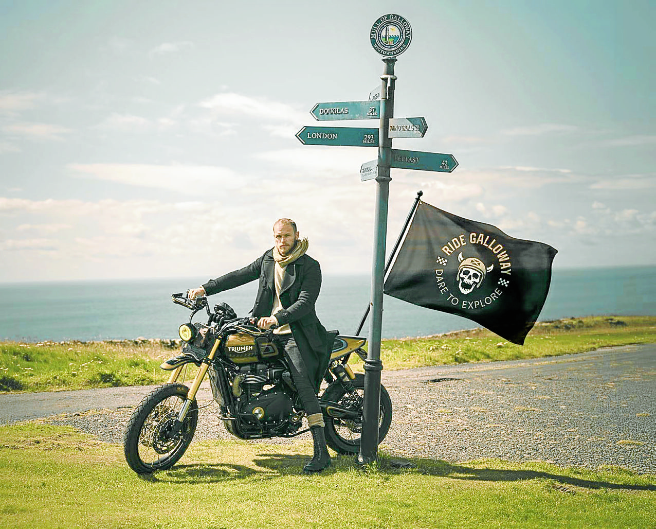 Actor to lead motorbike convoy through Machars