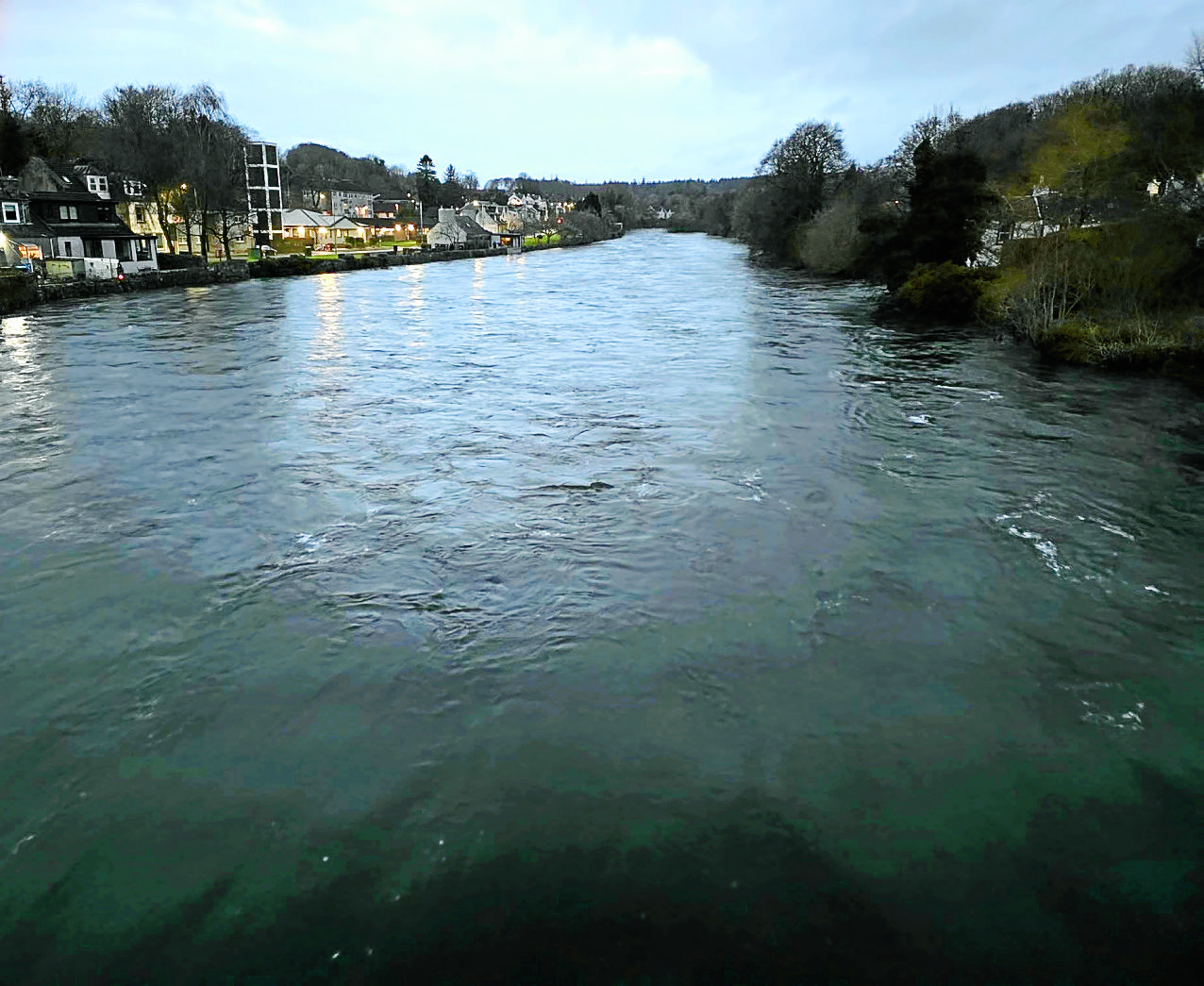 Cree flood protection scheme blasted