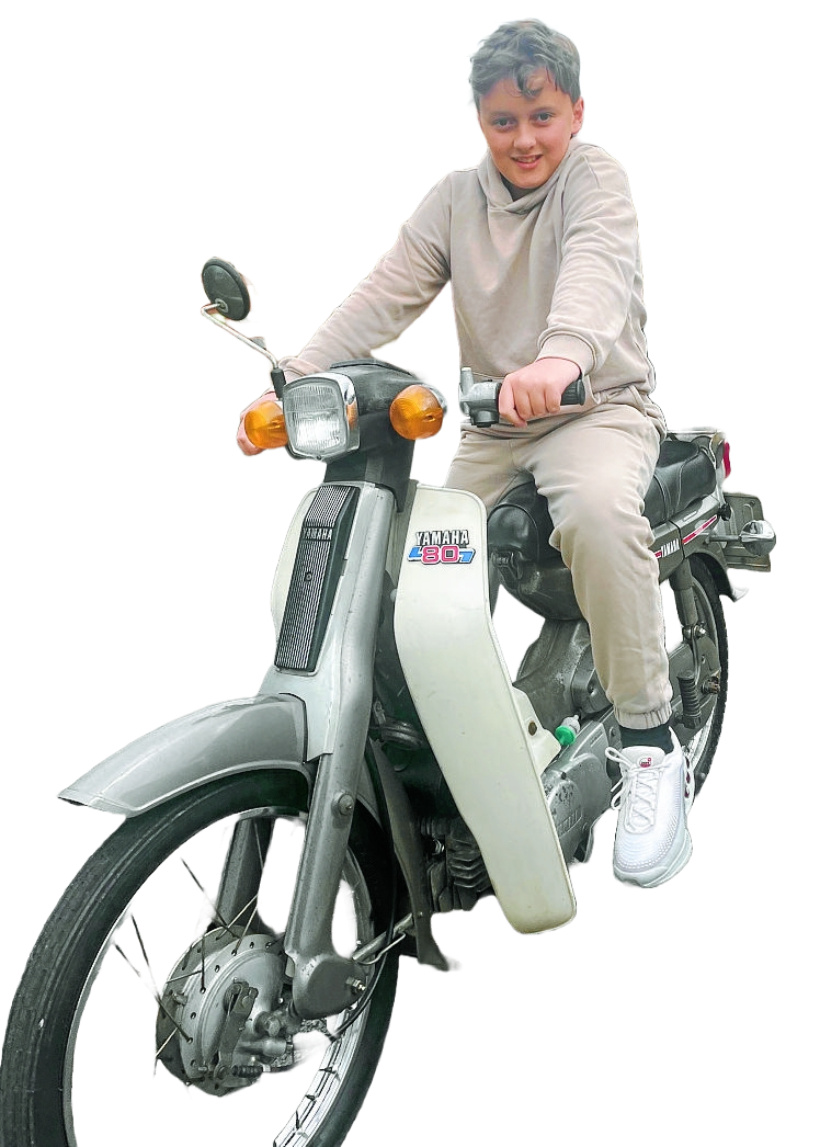 Scooter brought back to life in time for rally