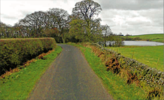 Rural roadside attack