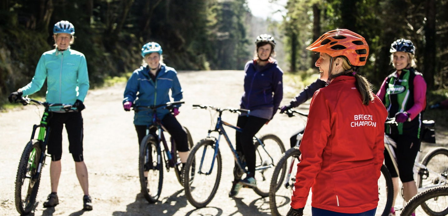 Free bike rides for women