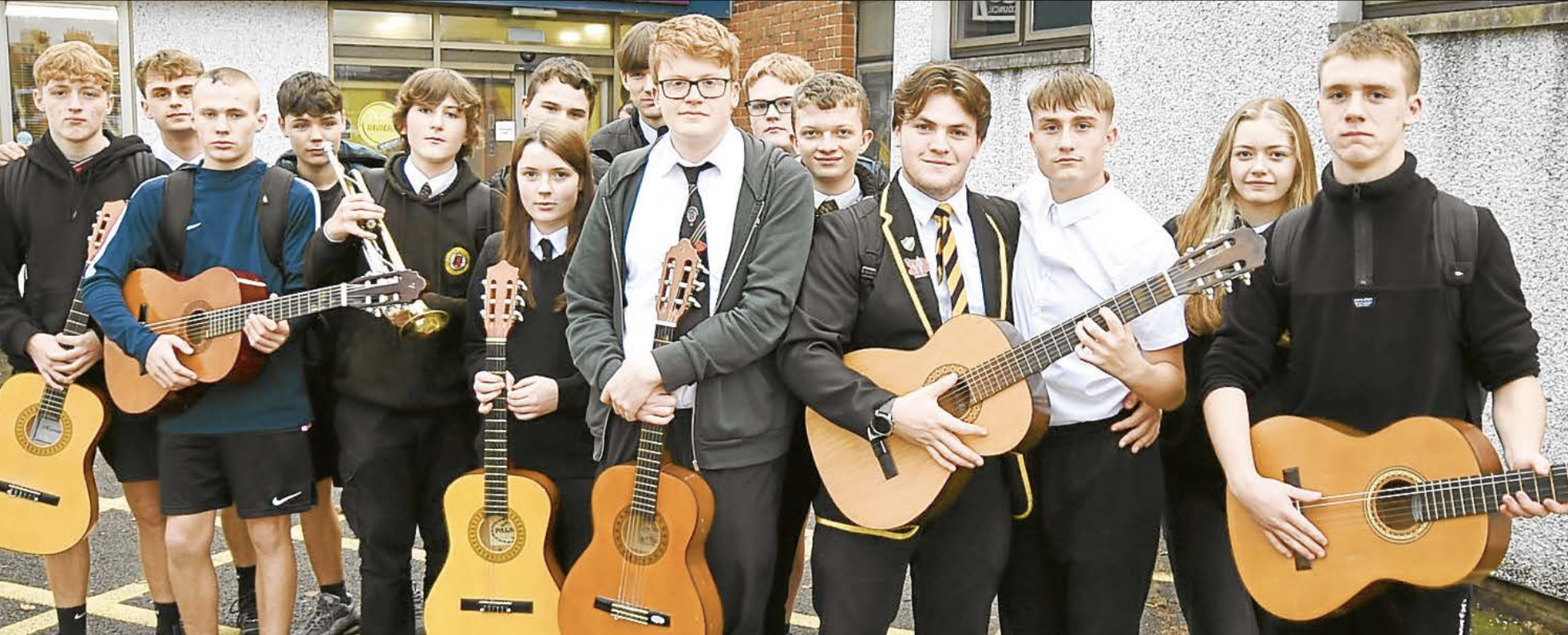 Pupils protest at music cuts proposal