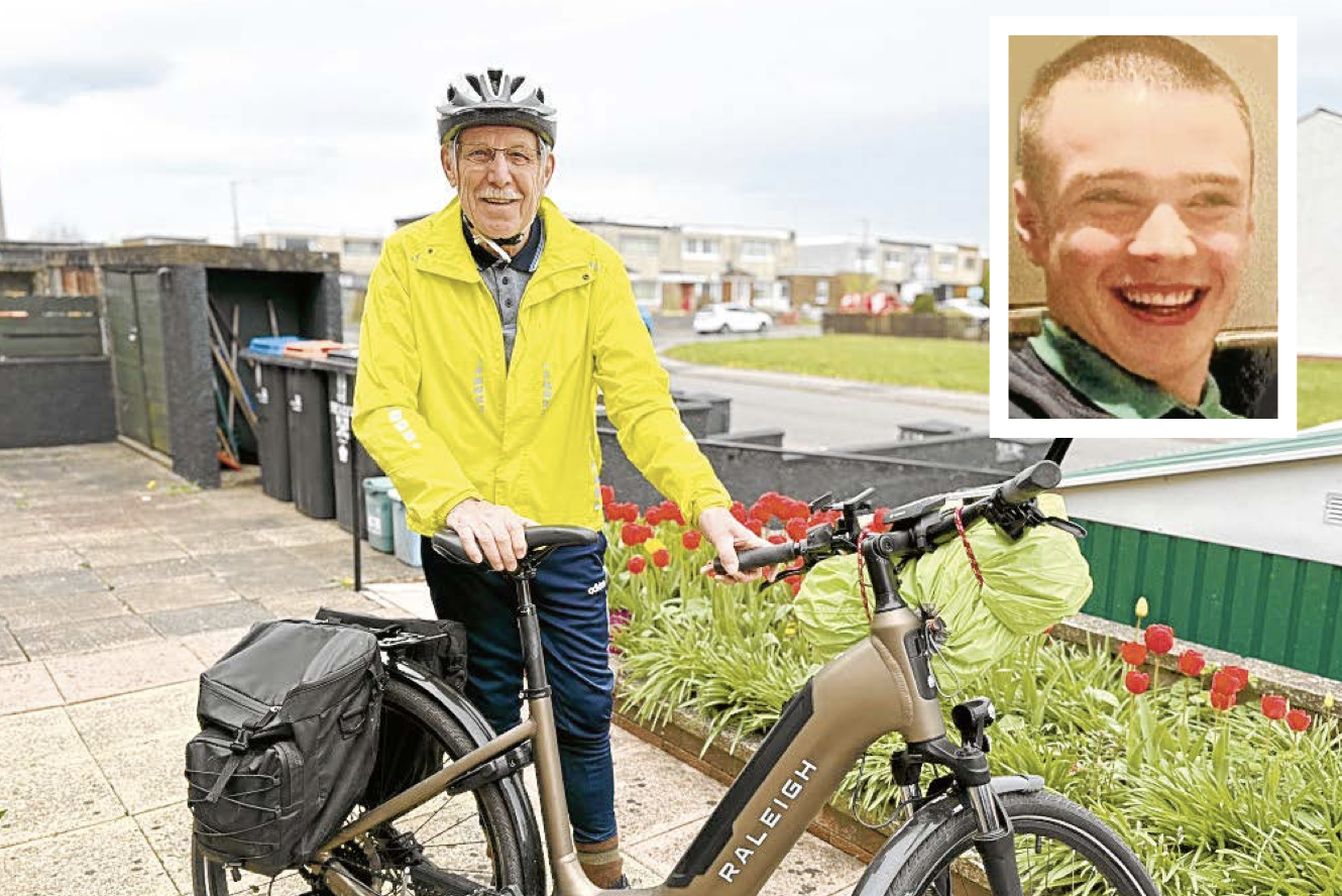 250-mile bike challenge will honour great nephew