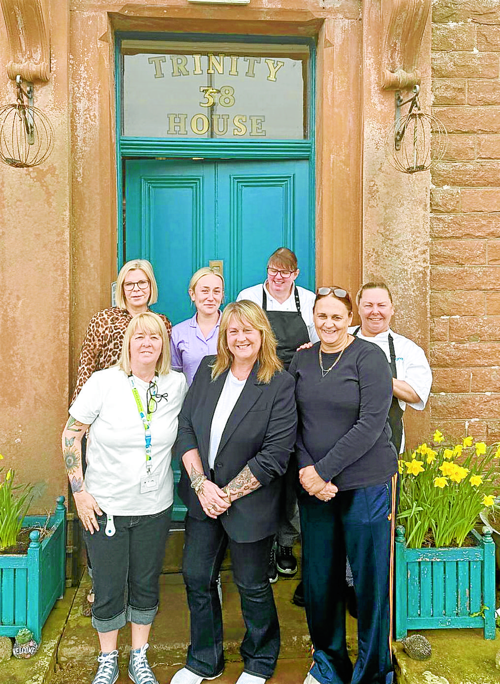 Lockerbie care home heroes hailed