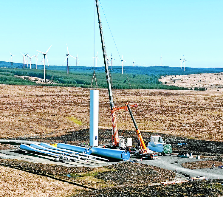 Construction starts on windfarm