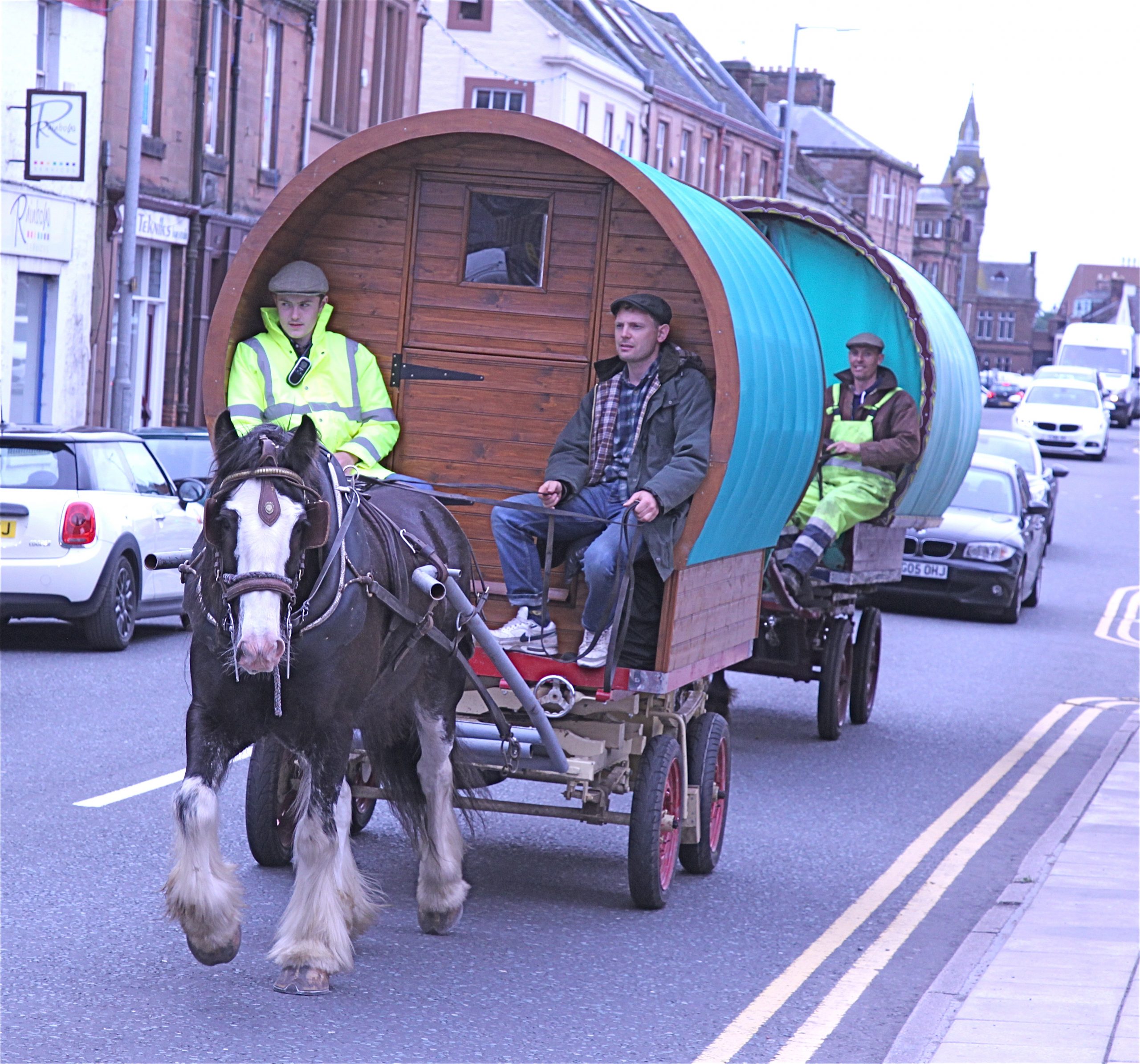 Horse-power travellers head for Fair