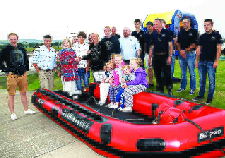 Rescue team's latest boat named as call-outs grow