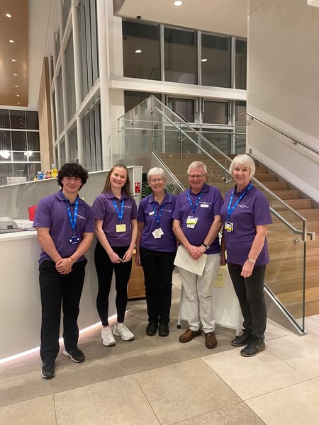 NHS volunteers celebrated
