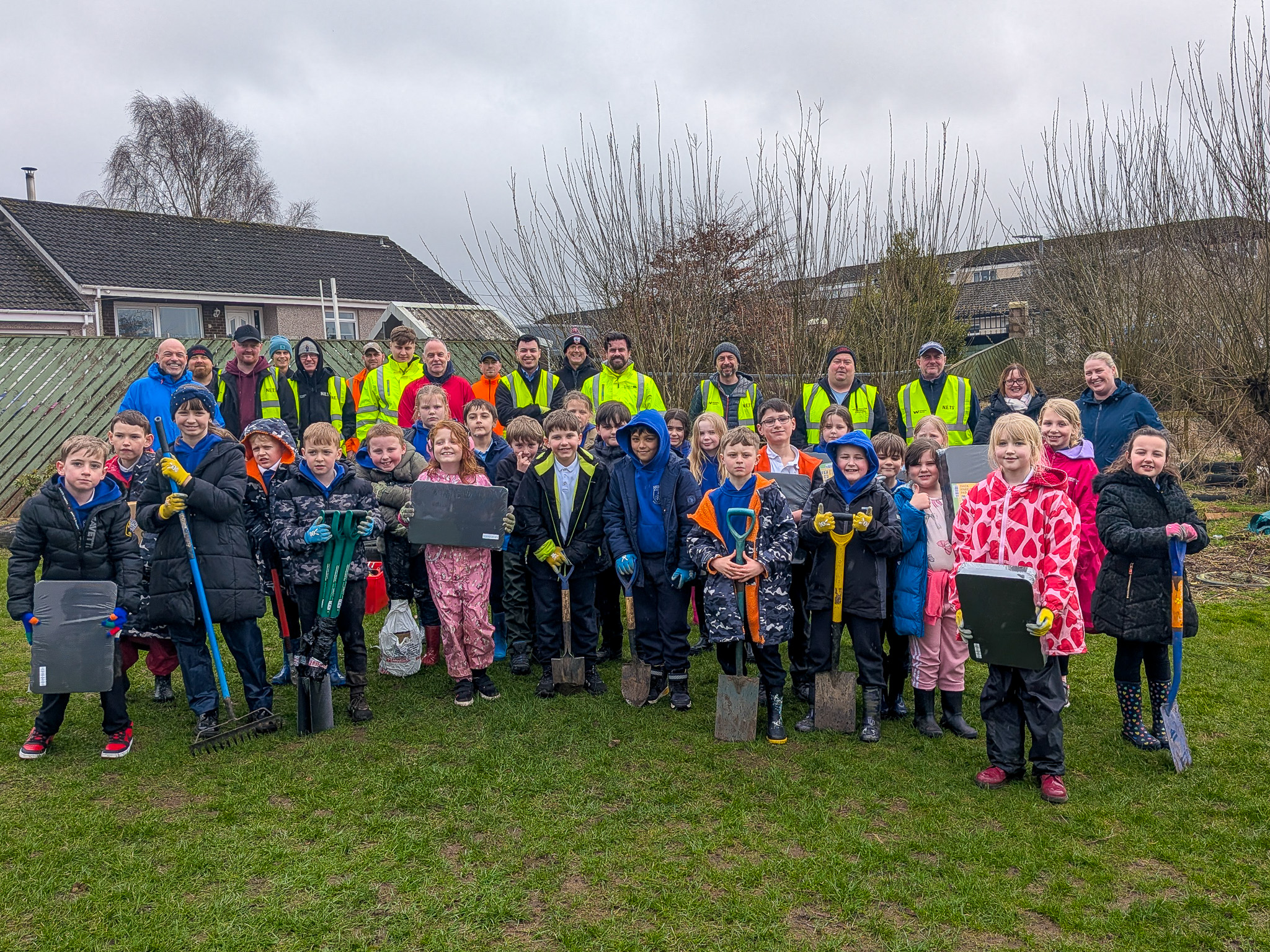 Primary garden transformed thanks to volunteers
