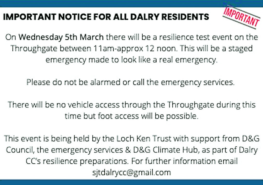 Chaos in St John’s Town of Dalry