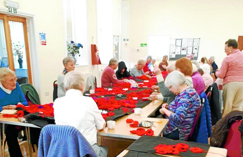 Poppy people power helped with new panel