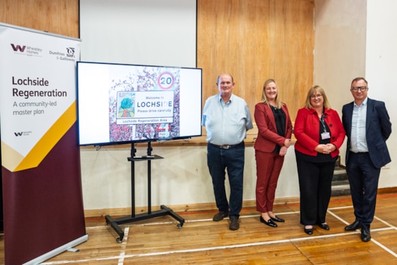 Residents turn out for Lochside project launch