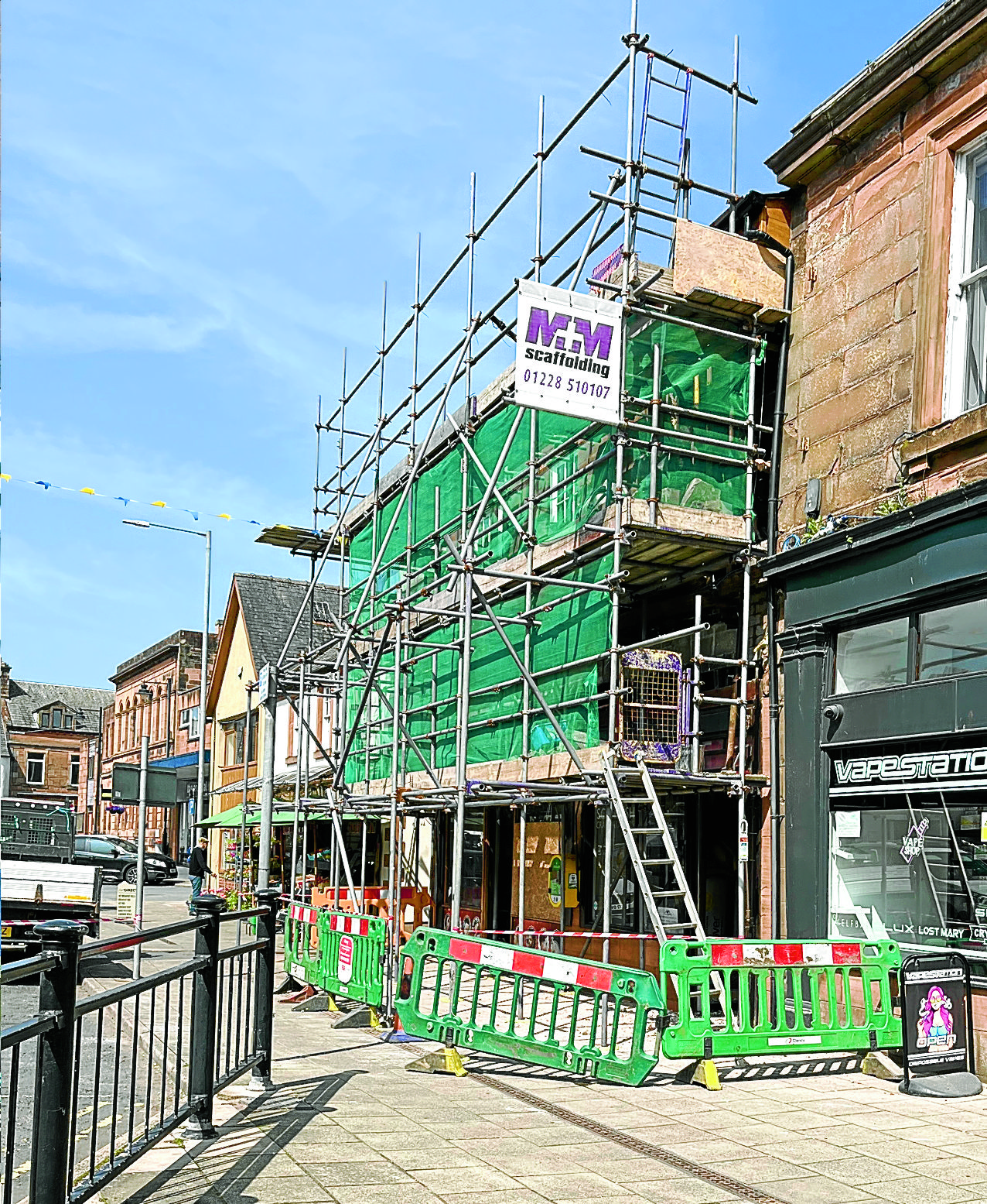 Town’s banking hub is progressing well