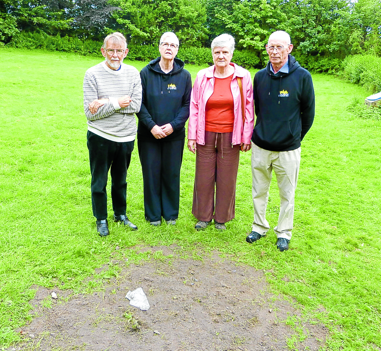 Monument vandalism reported to police