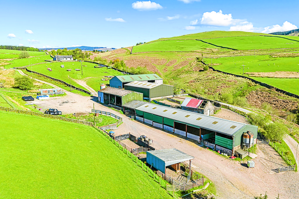 Auction stations for historic hill farm