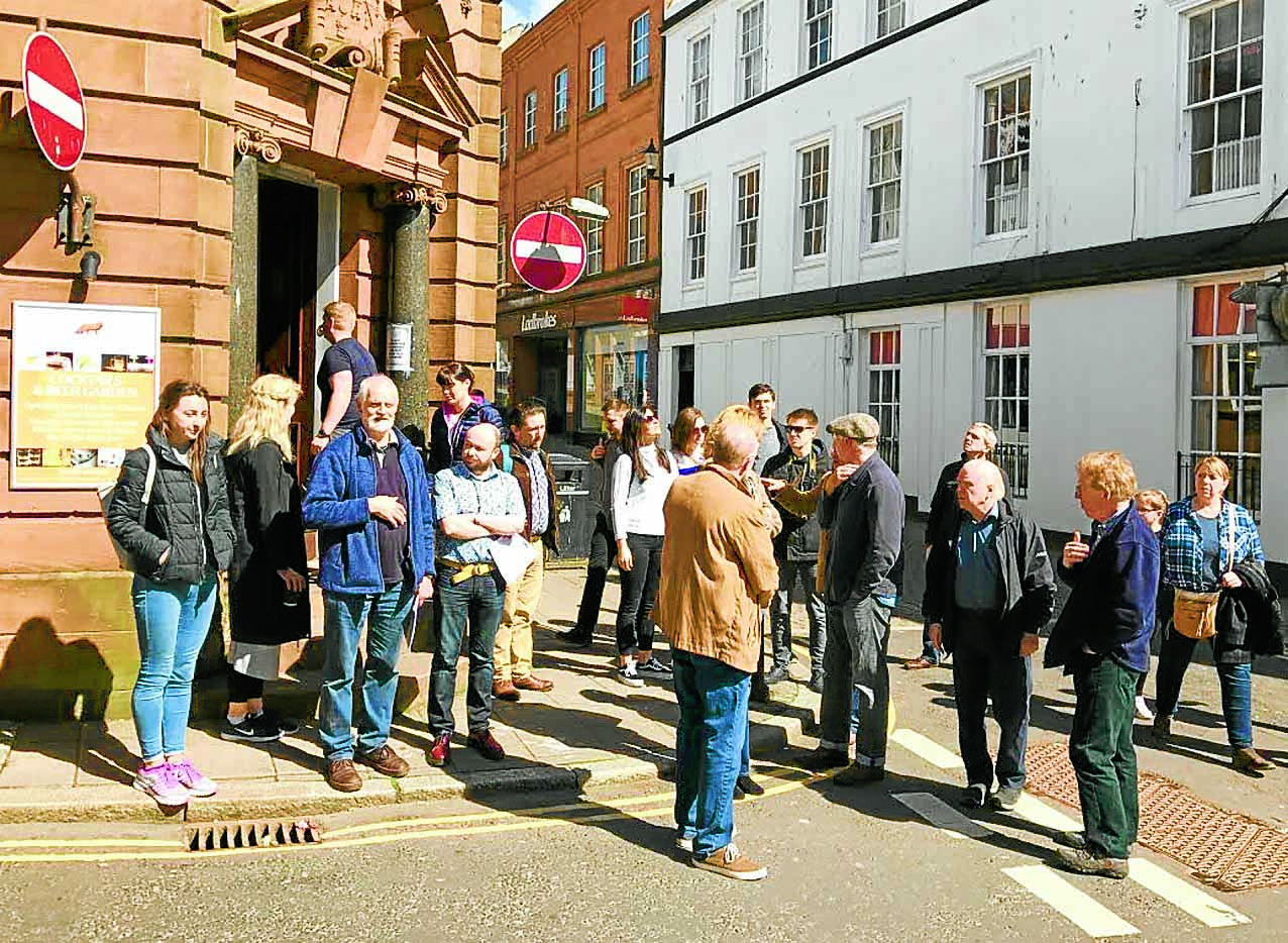 Architects get a feel for Dumfries